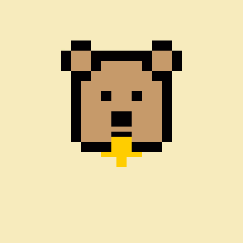 Pixel Bear #78181