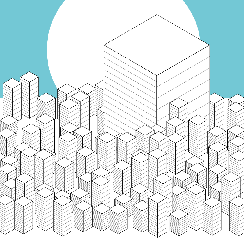 Isometric landscape | Genuary 2025