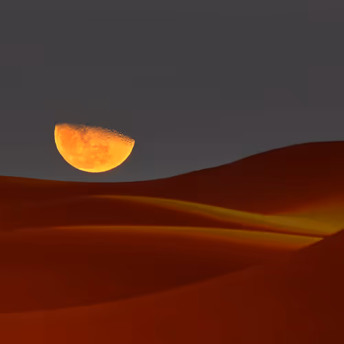 Moon Over the Sahara #84