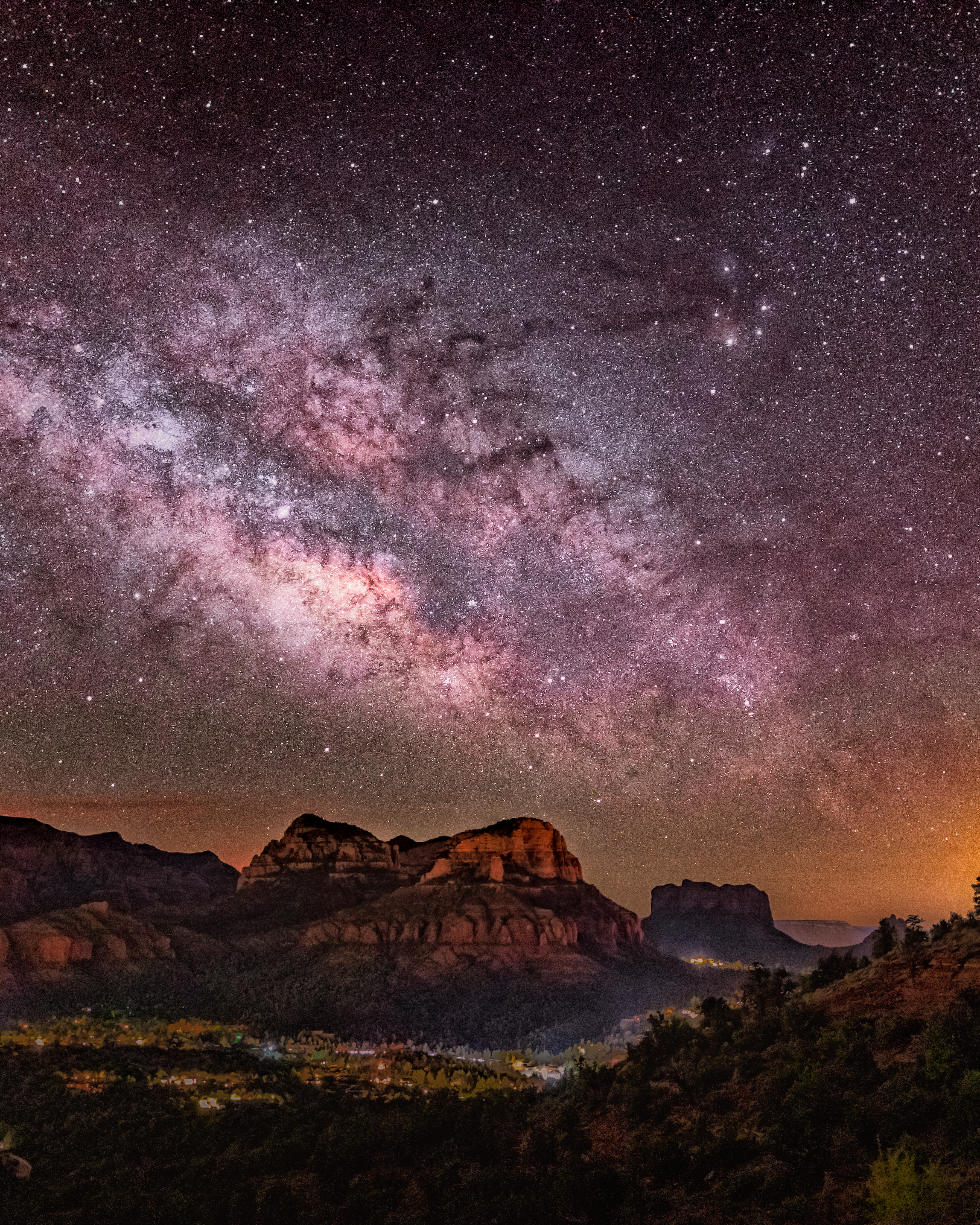 Milky Way over Sedona #13