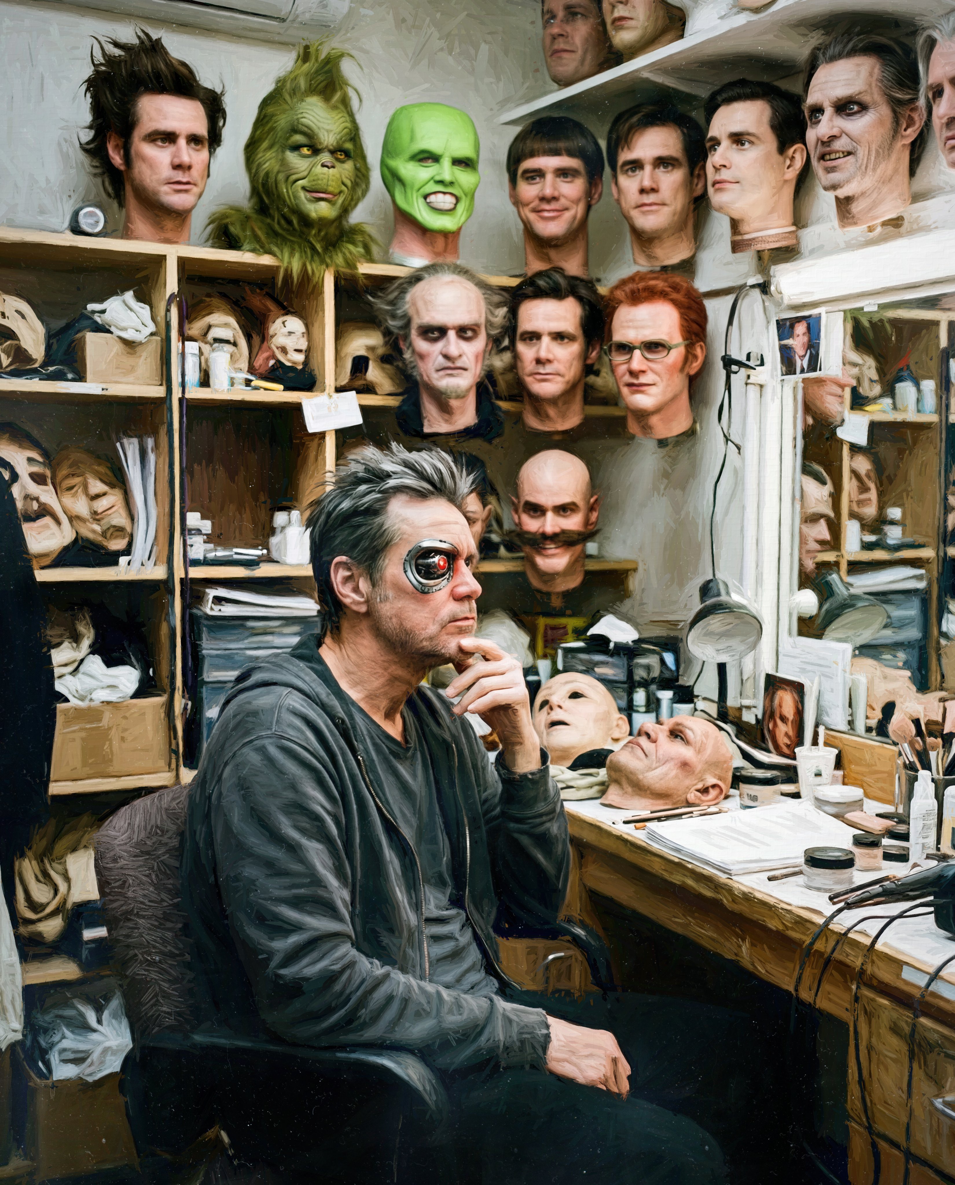 JIM CARREY IS NOT HUMAN