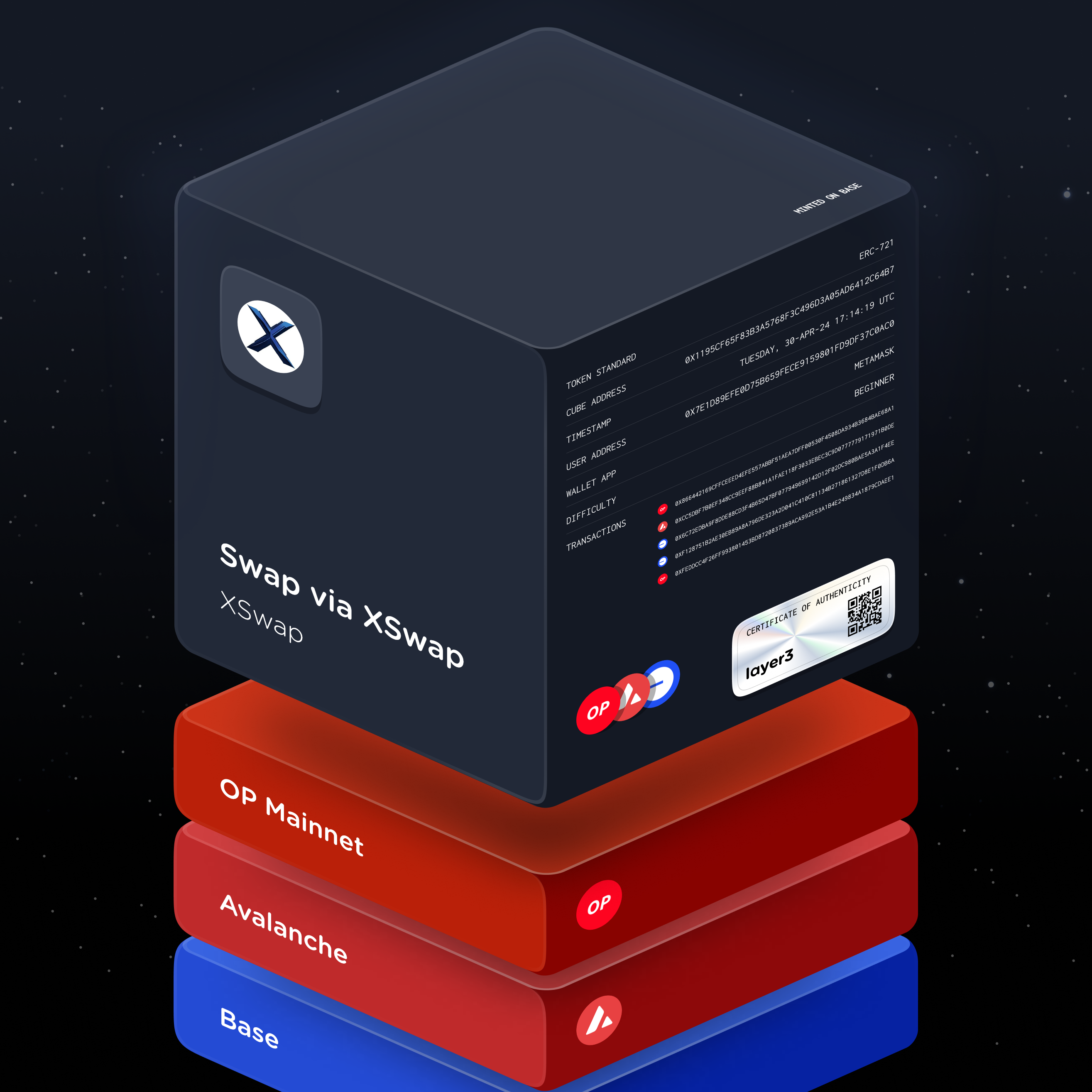 Swap via XSwap
