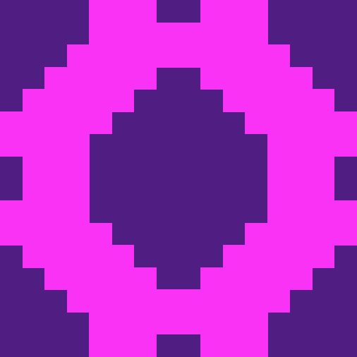 Dark Magenta Diamond
