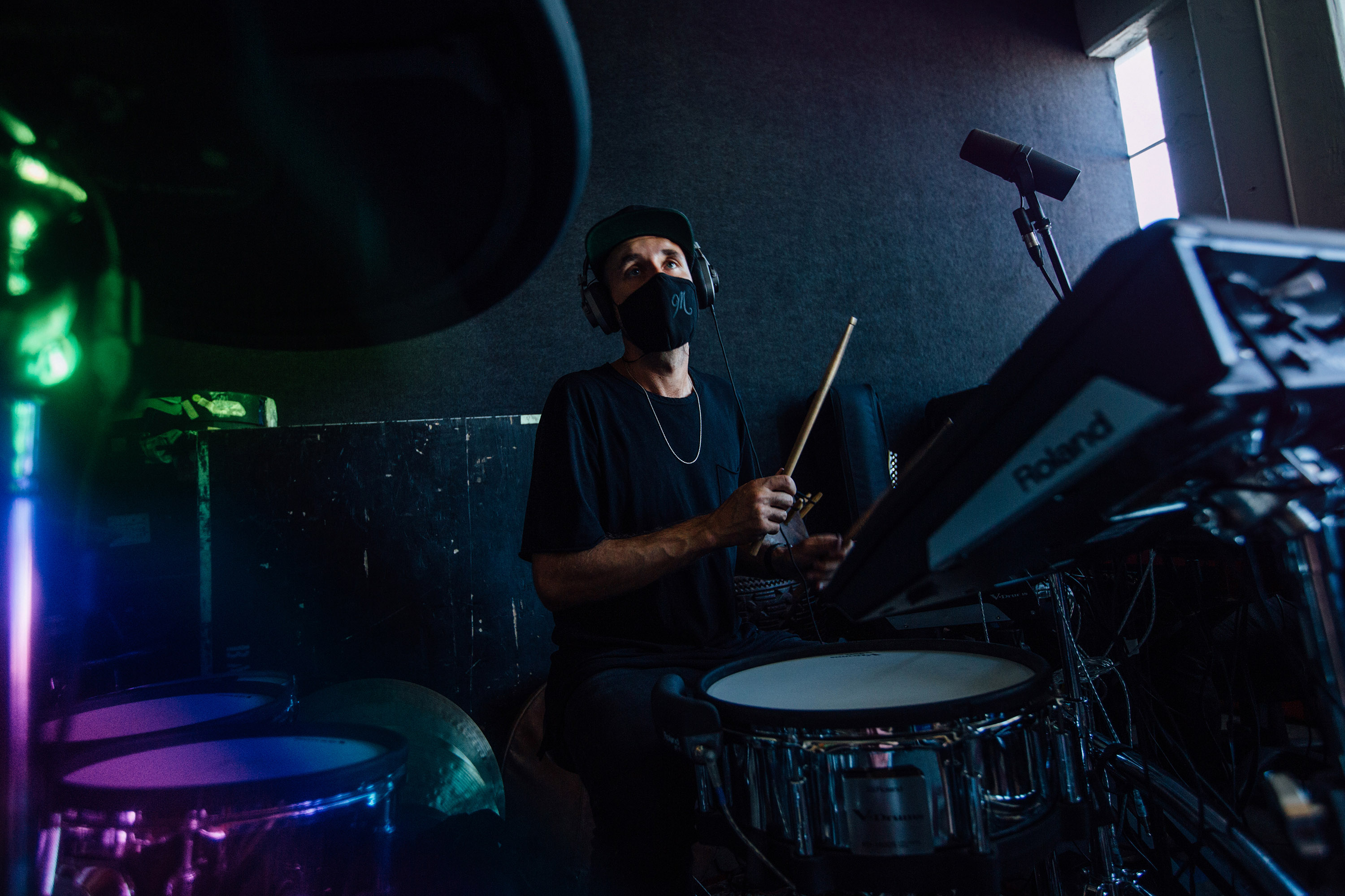 Derek on the Drums Covid Session 