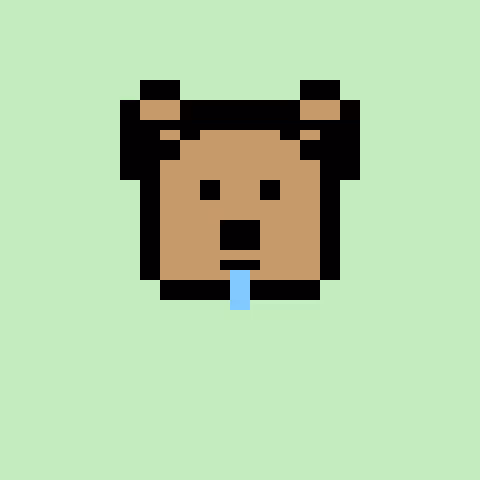 Pixel Bear #31673