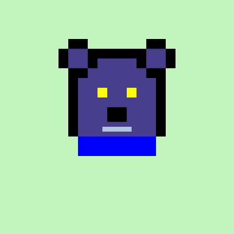 Pixel Bear #6552