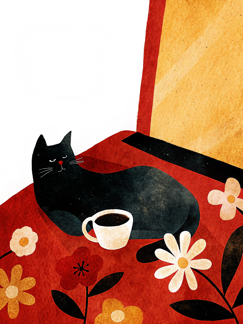 just a chill cat