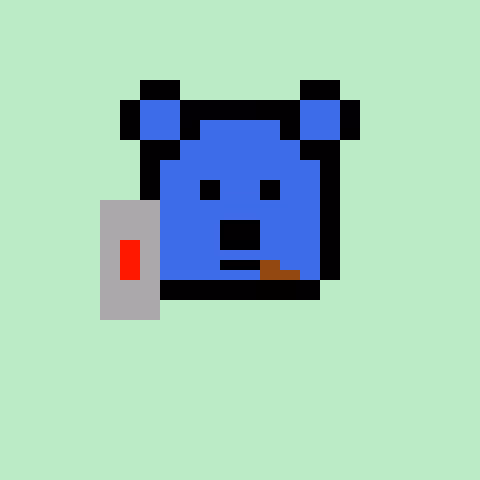 Pixel Bear #75647