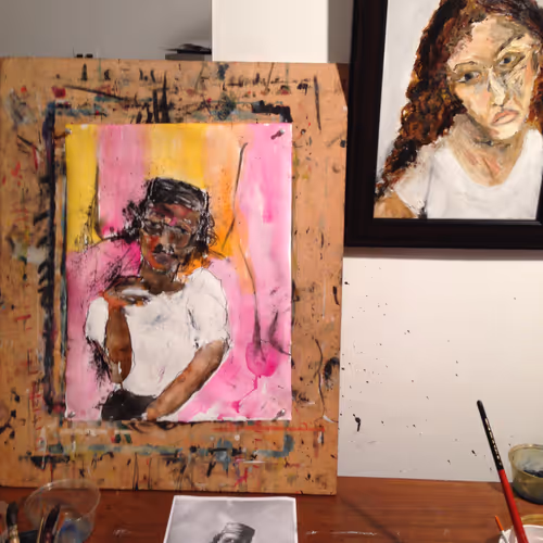 Dev Hynes portrait commission
