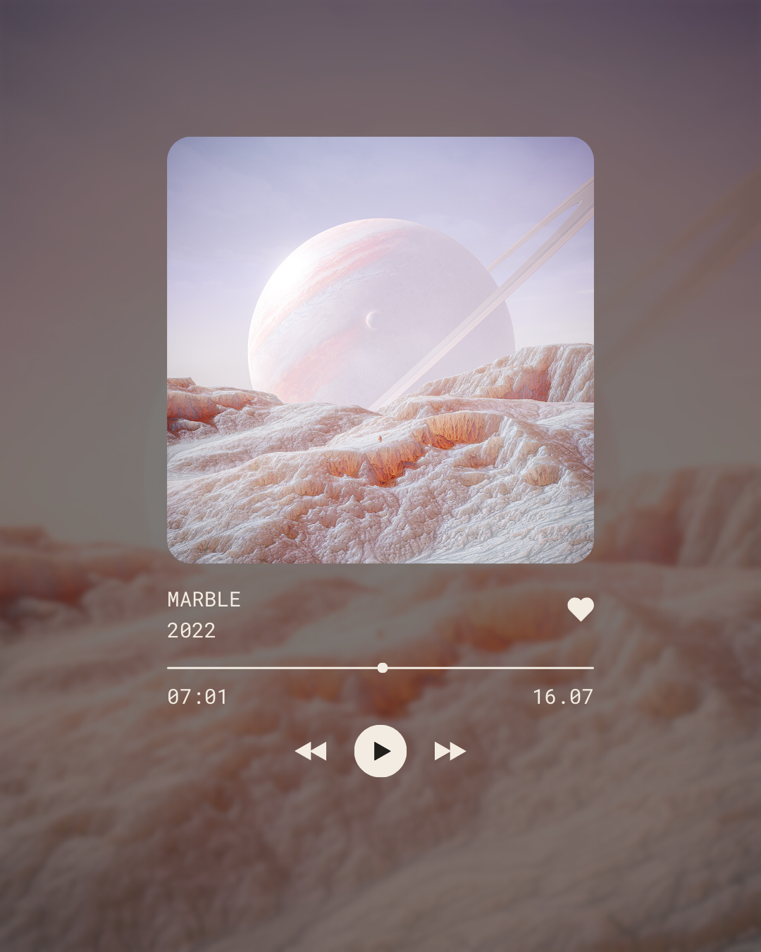 Music Player: Marble