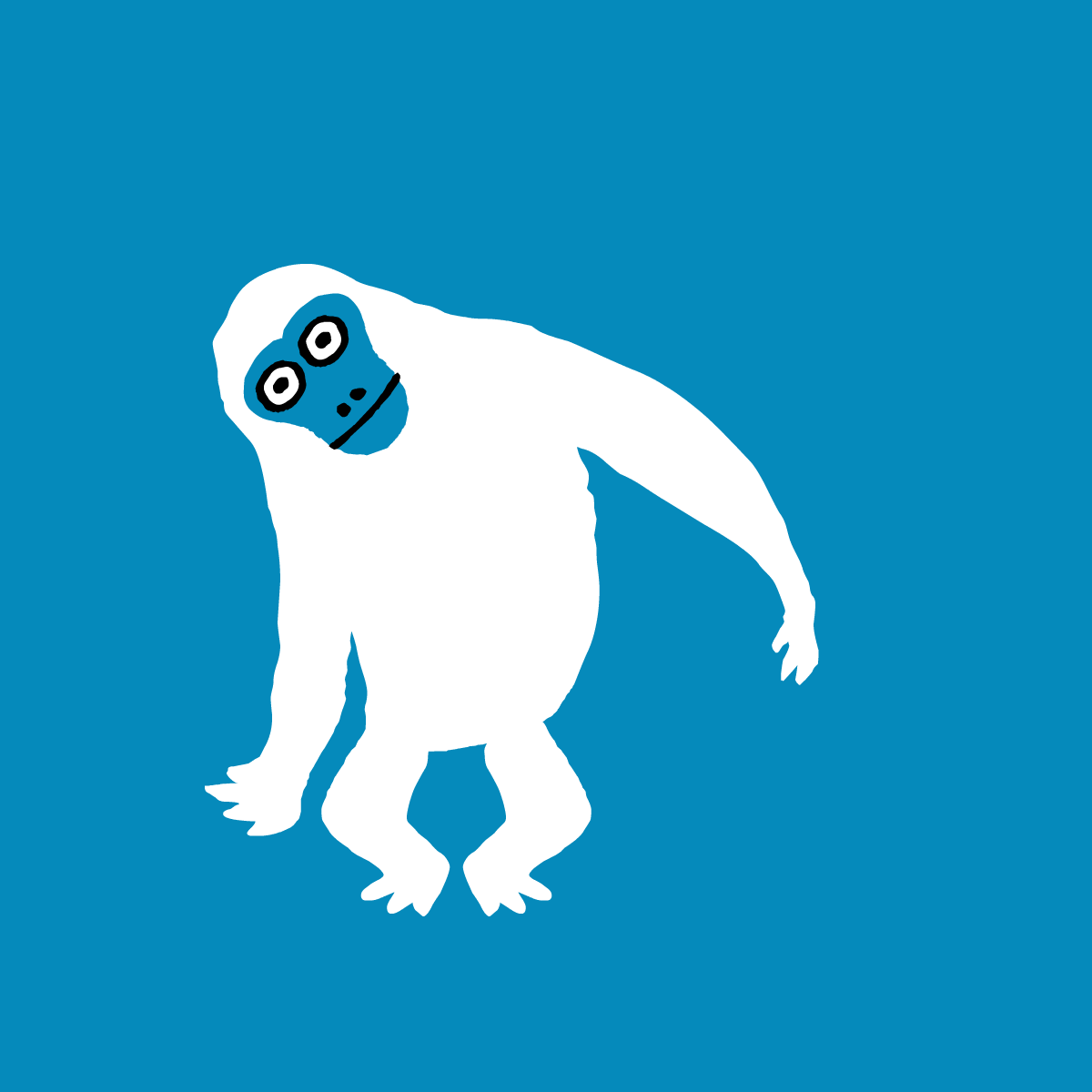 Wobble Bobble On Blue