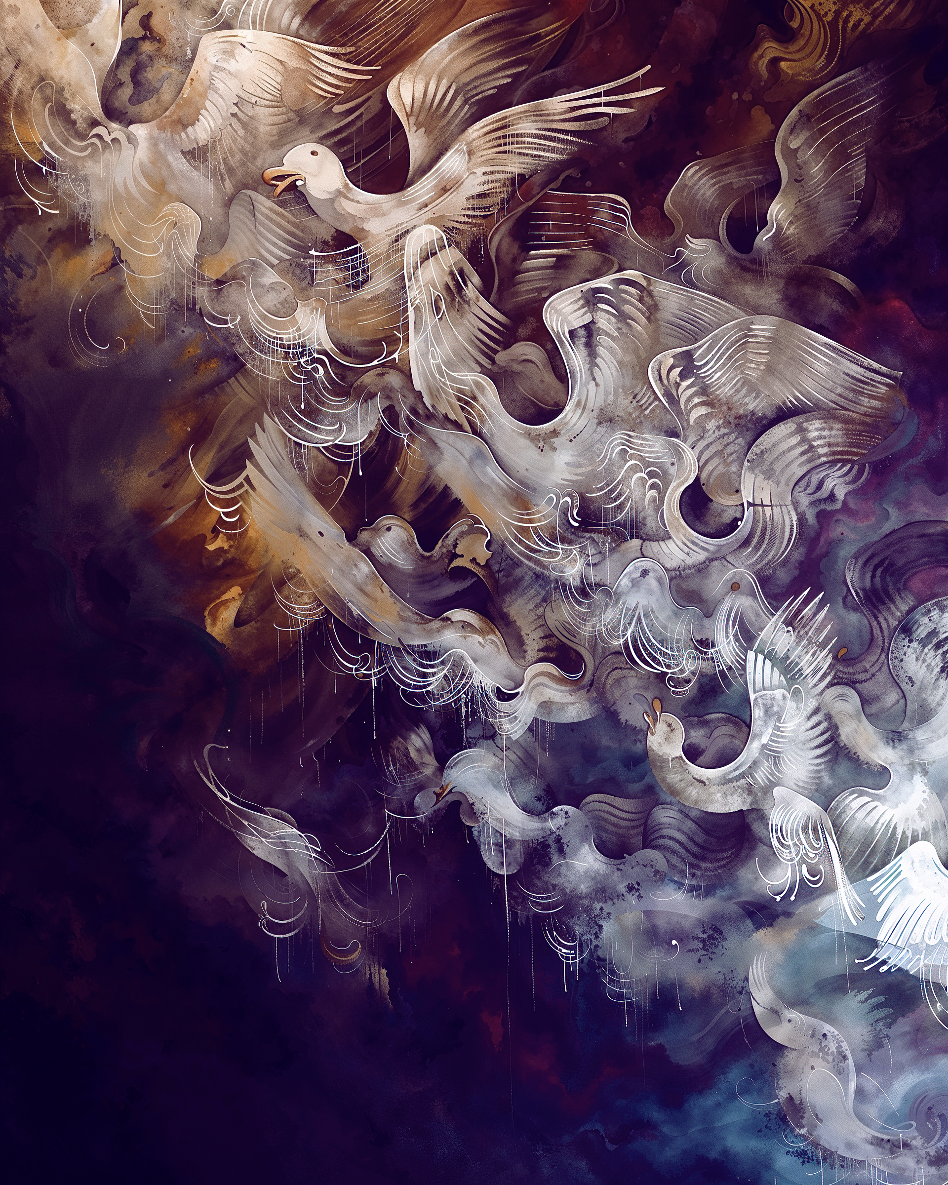 Feathered Psychopompoi