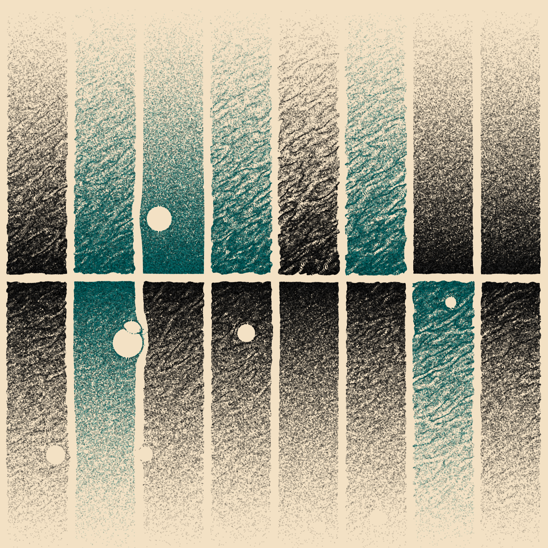 Noisy bubbles