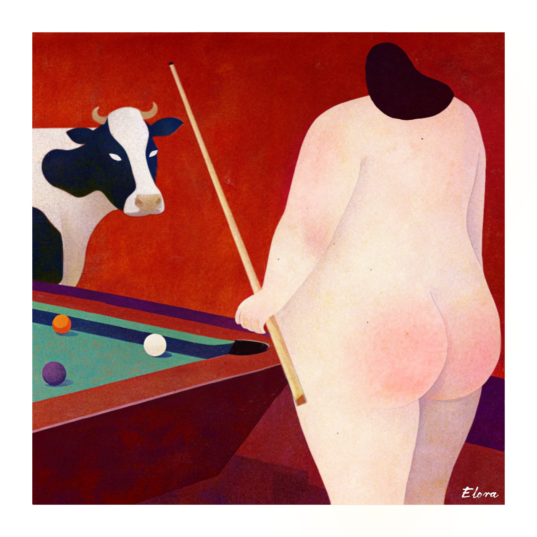 Cow the pool legend