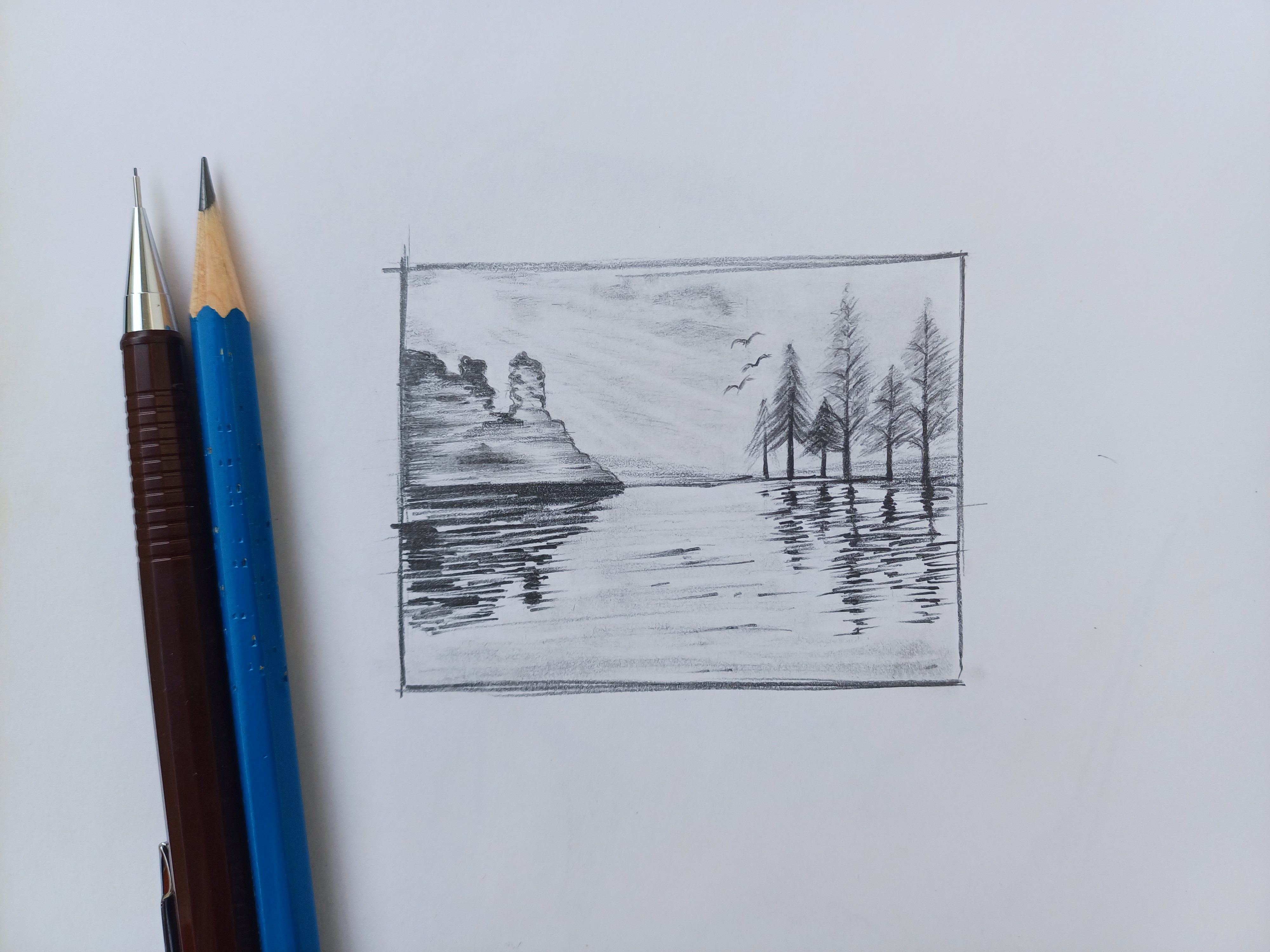 Mini landscape drawing #2