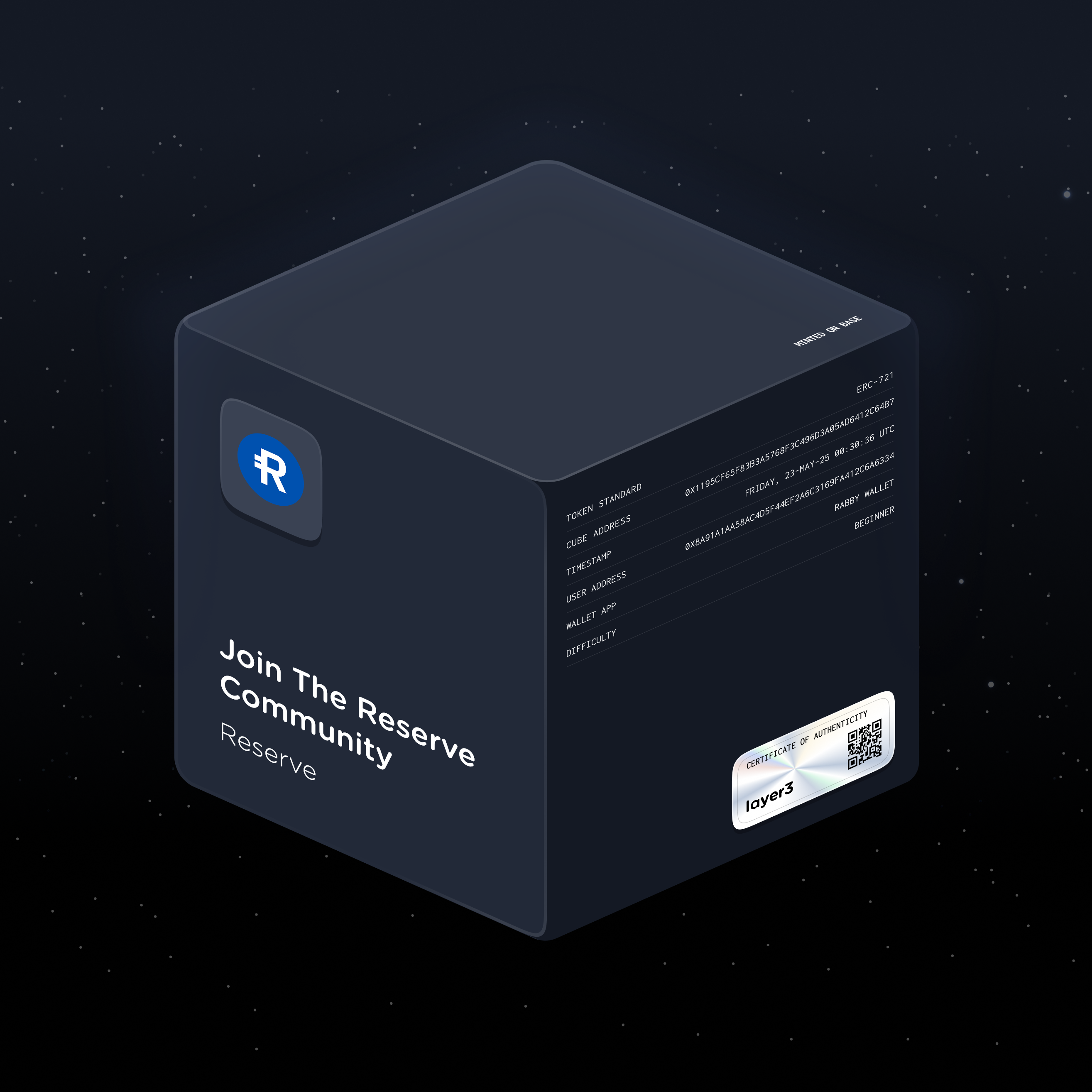 Join The Reserve Community