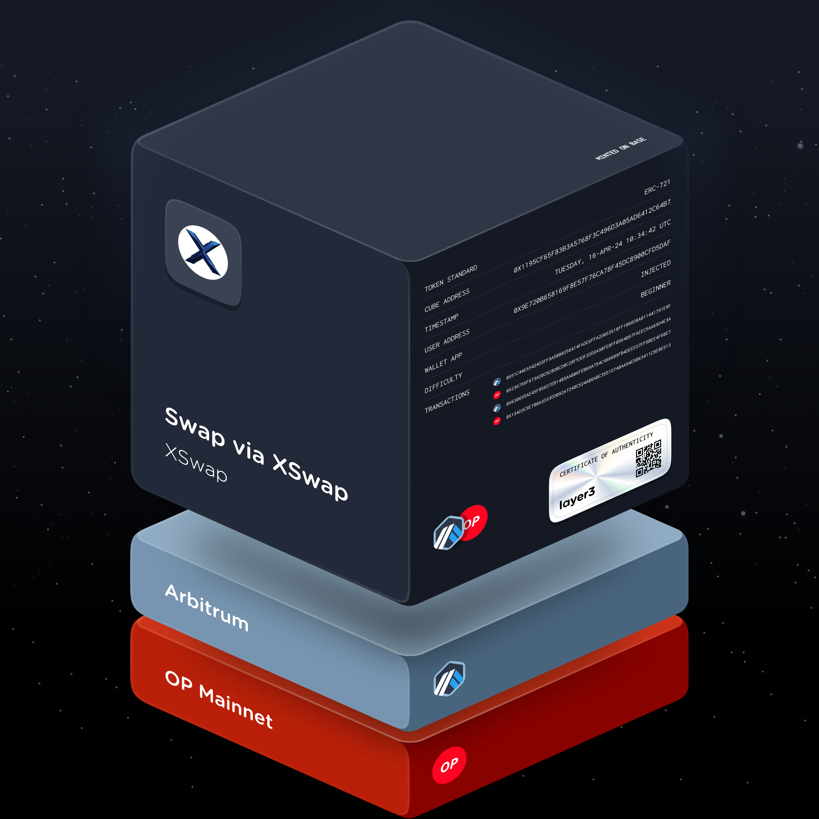 Swap via XSwap