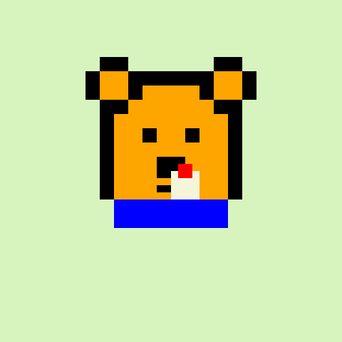Pixel Bear #62852