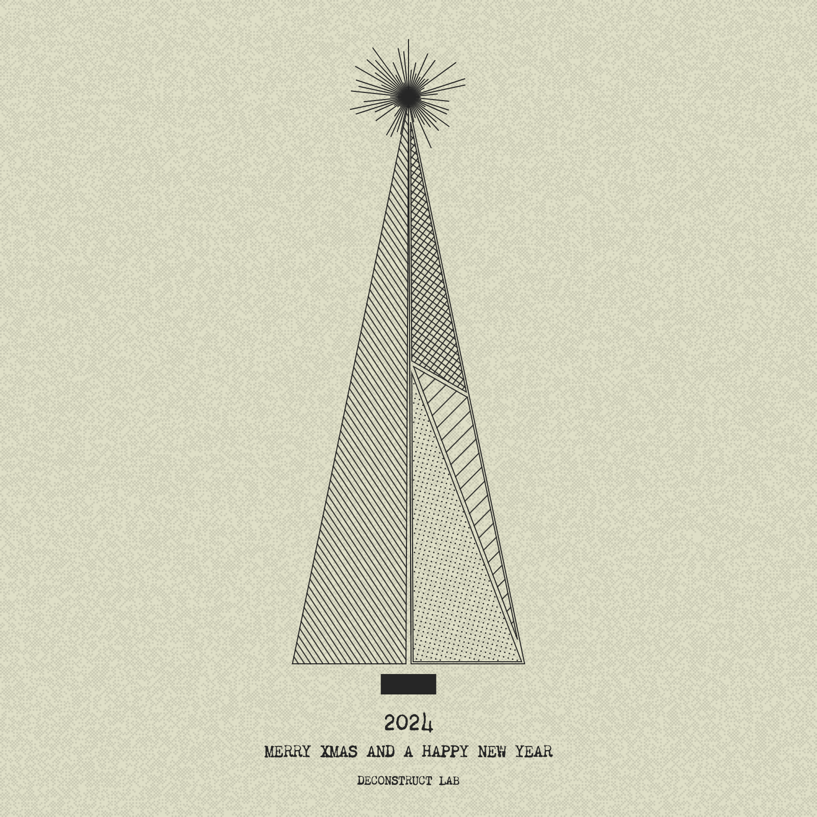 Have Yourself a Merry Little Geometric Tree #184