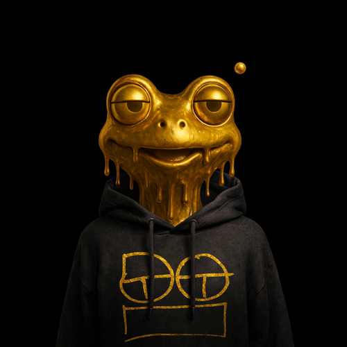 Golden Dripping Frog
