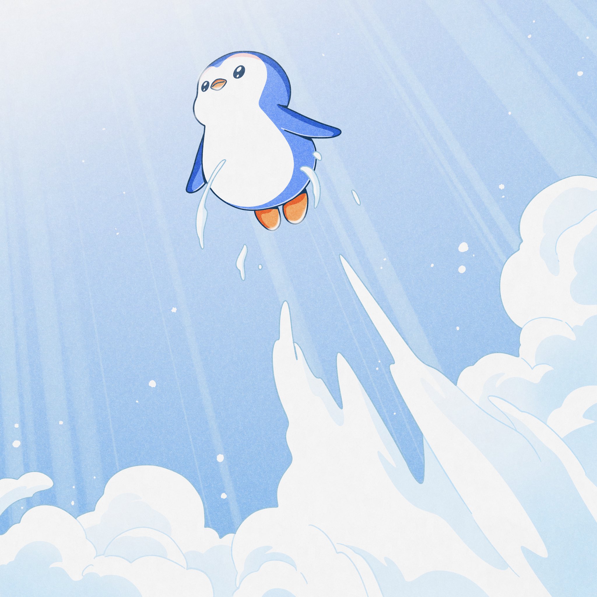 Who said Penguins can’t fly?