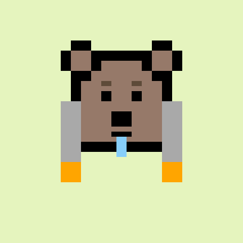 Pixel Bear #75883