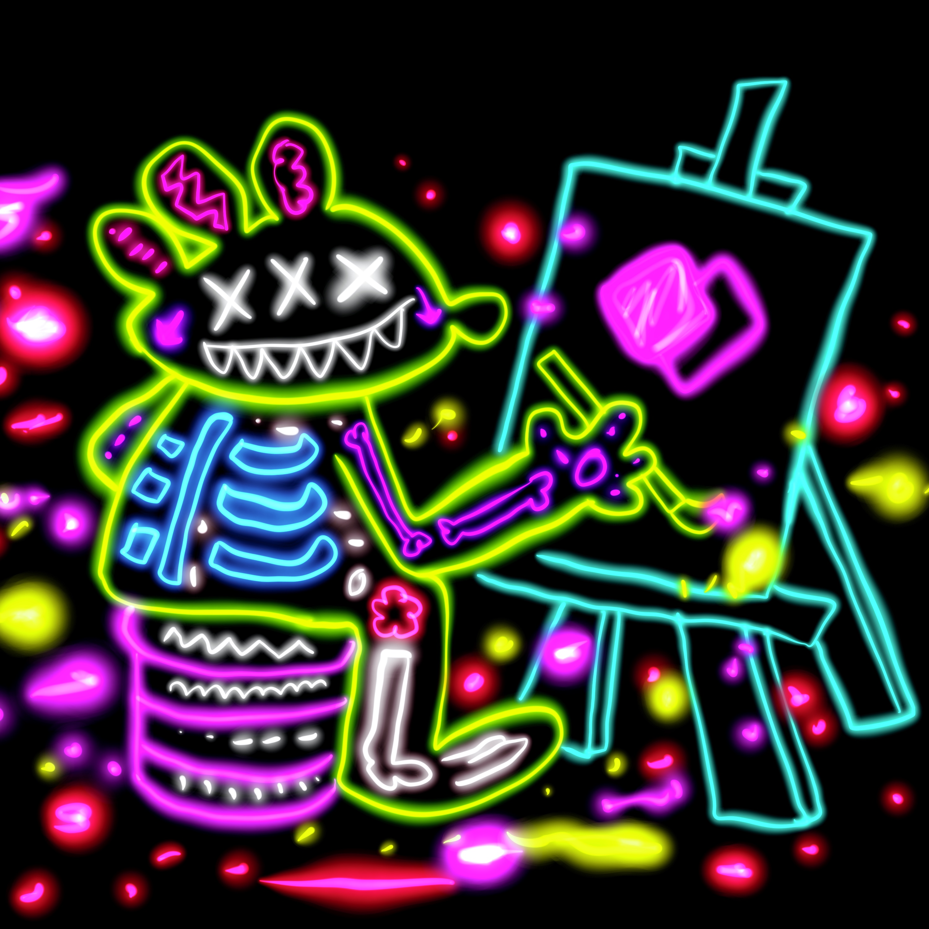 Neon Mouse #5
