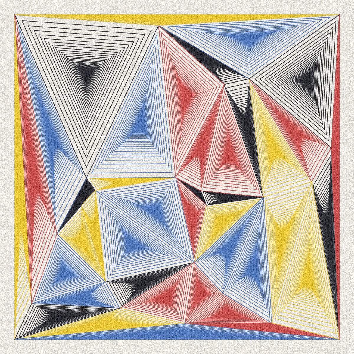Delaunay triangulation study.