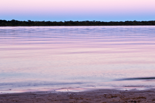 Sunrise on the Uruguay River