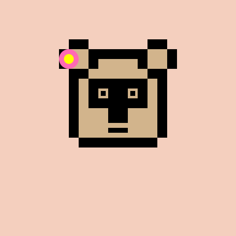 Pixel Bear #60673