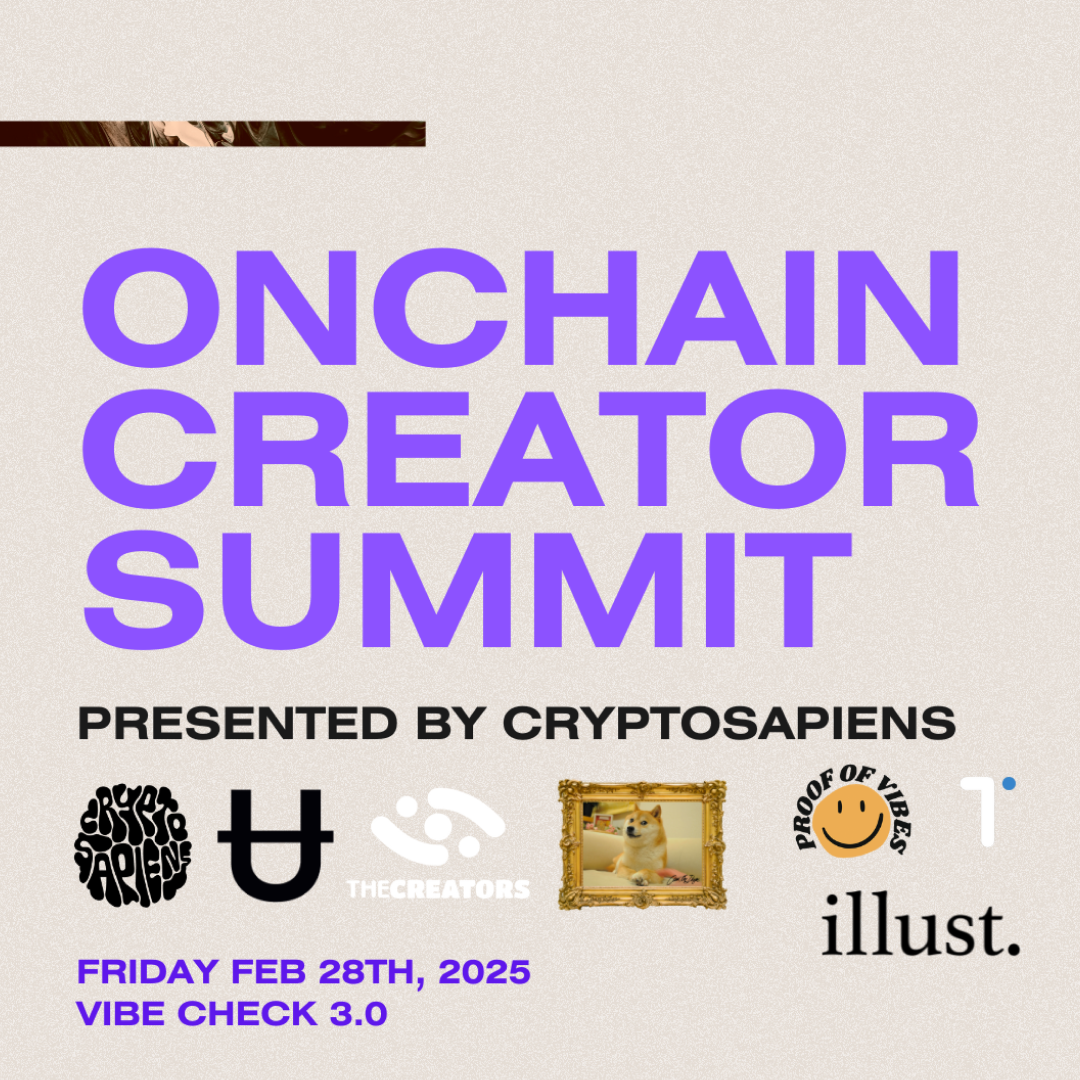 Ticket for Onchain Creator Summit