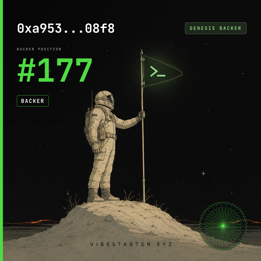 Genesis Backer #177