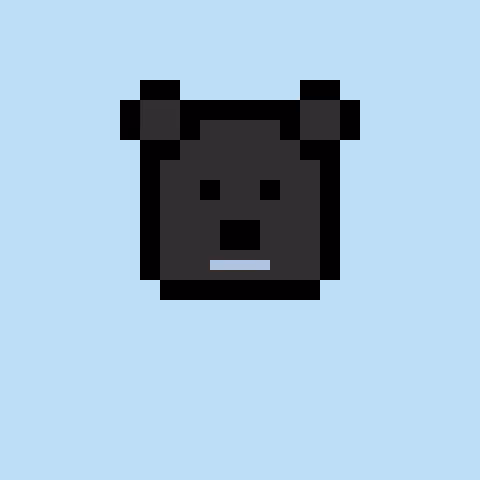 Pixel Bear #46742