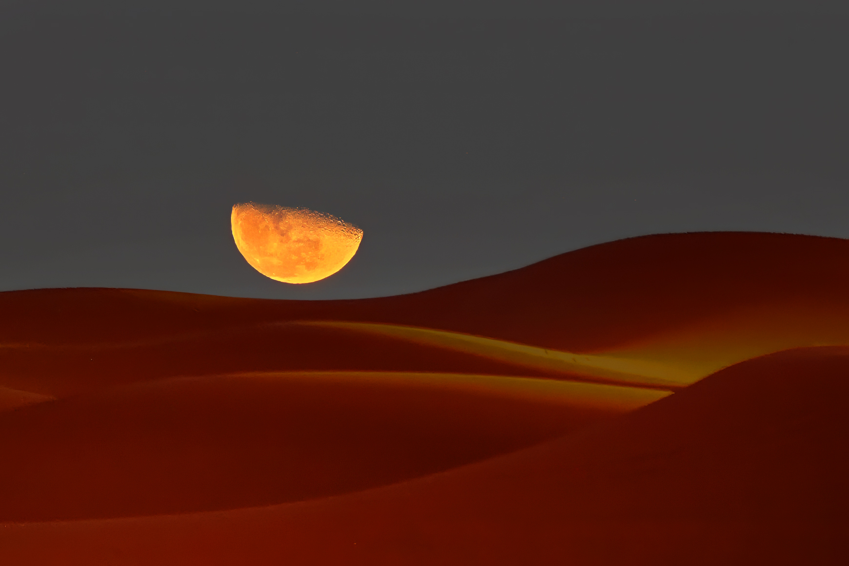 Moon Over the Sahara #317