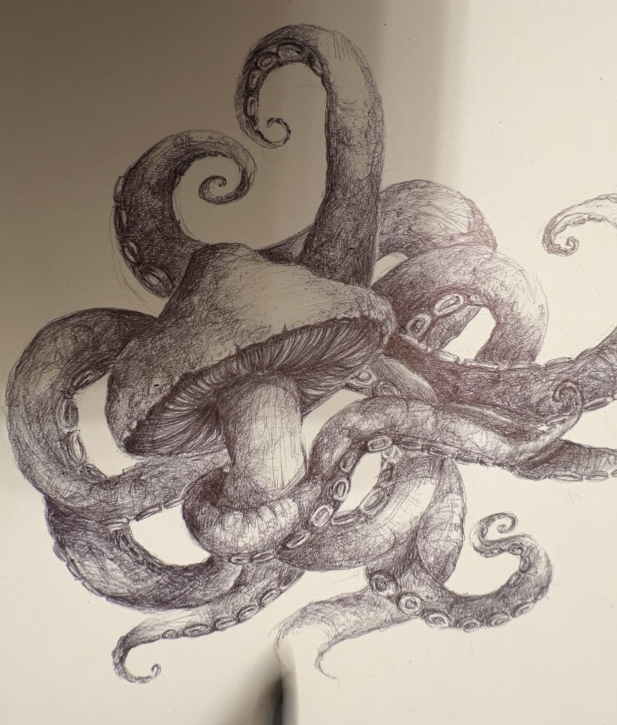 WIP with Ballpoint Pen #25