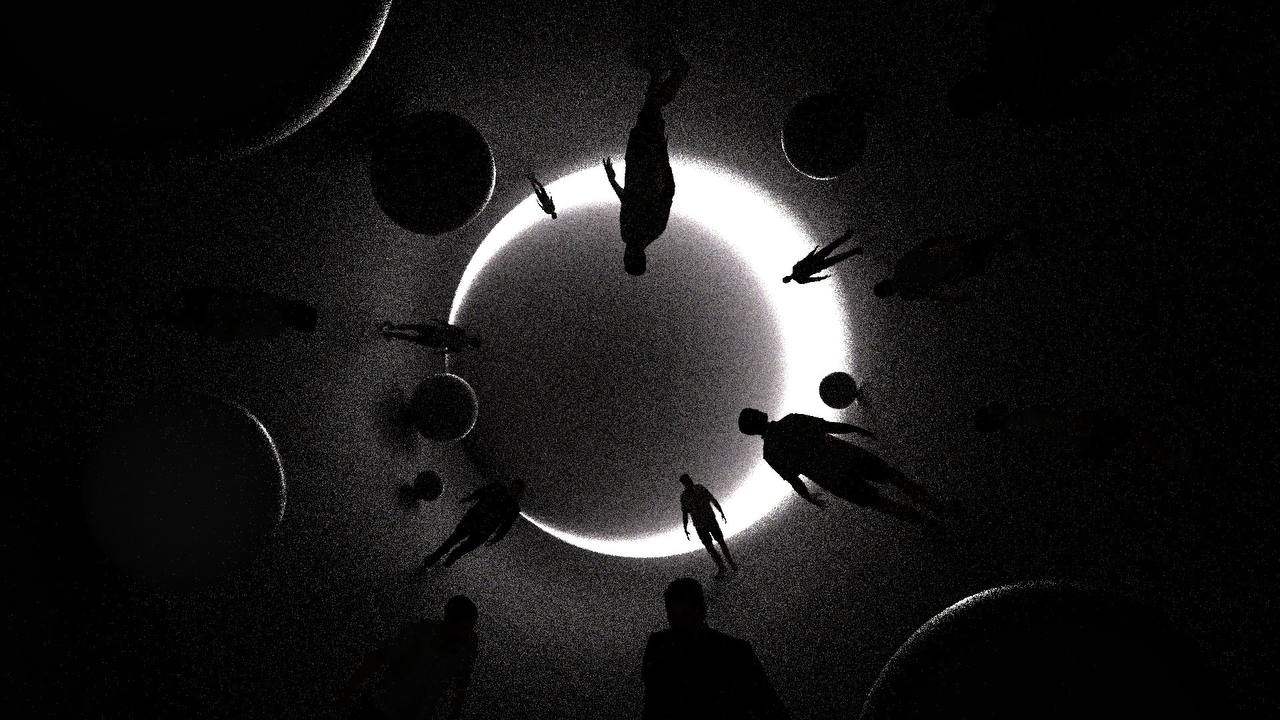 Silence in the Orbit of Darkness