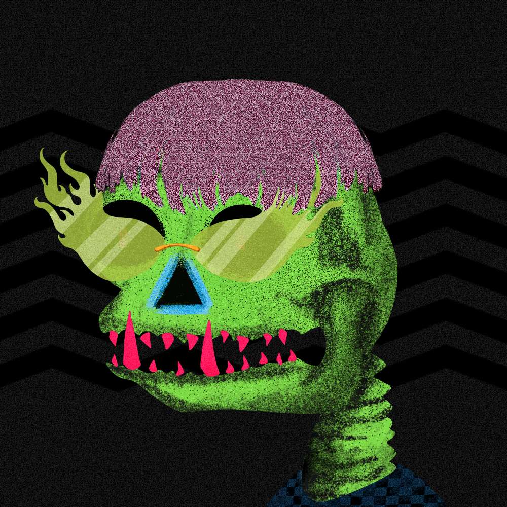 Skull P3P3 #2541