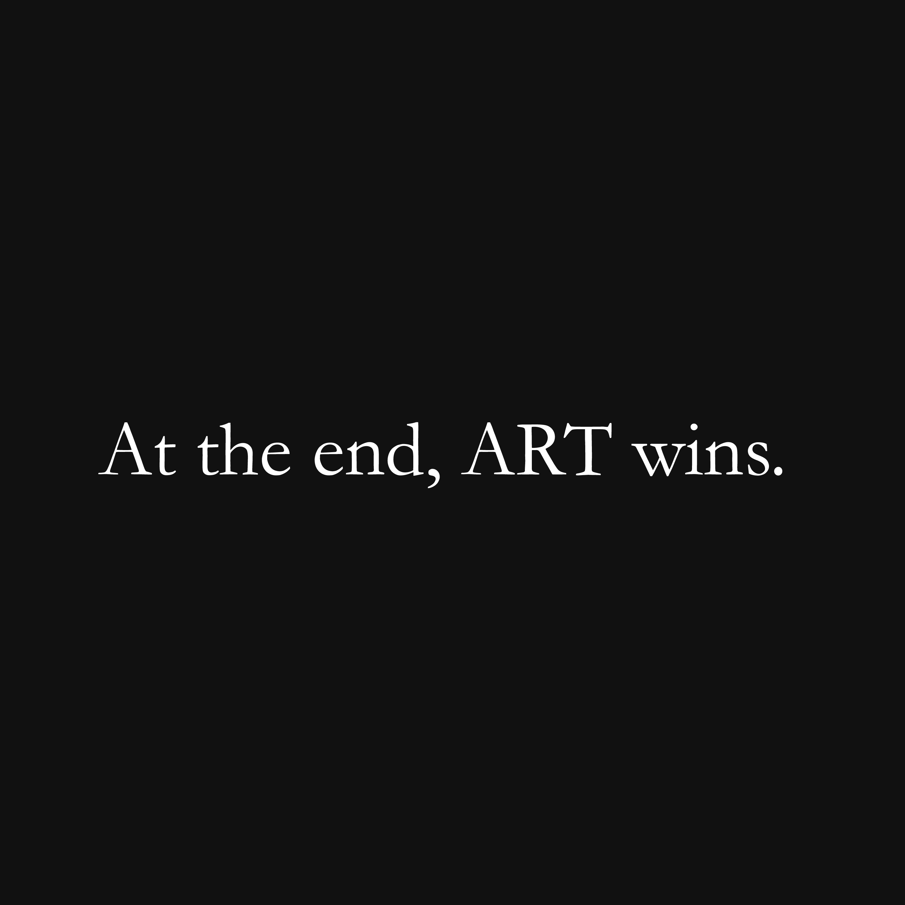 art wins