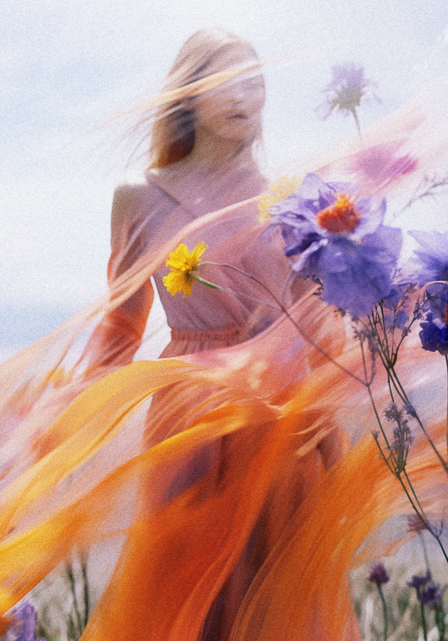 Petals in the Breeze