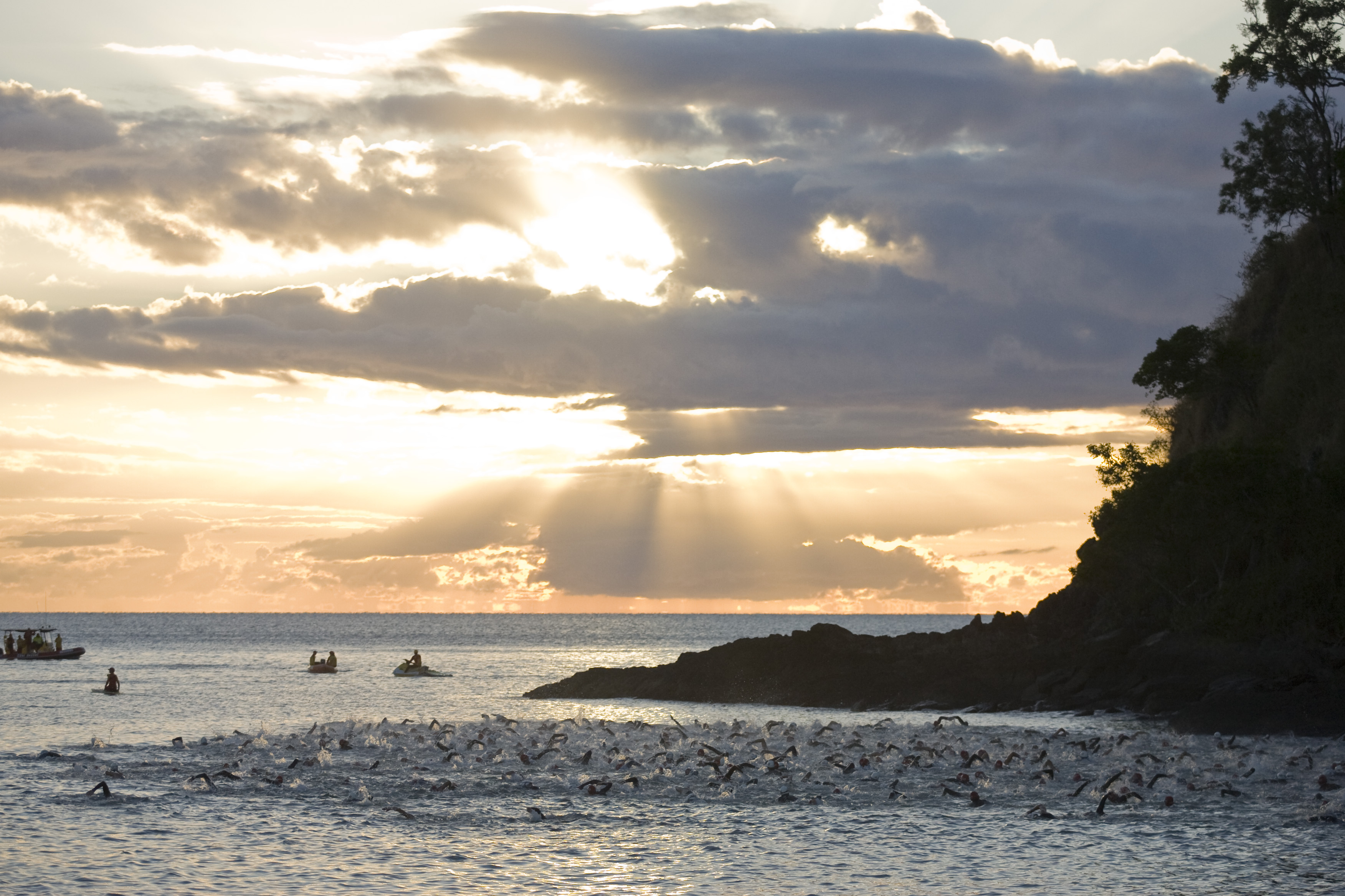 Cairns Triathlon Swim Start