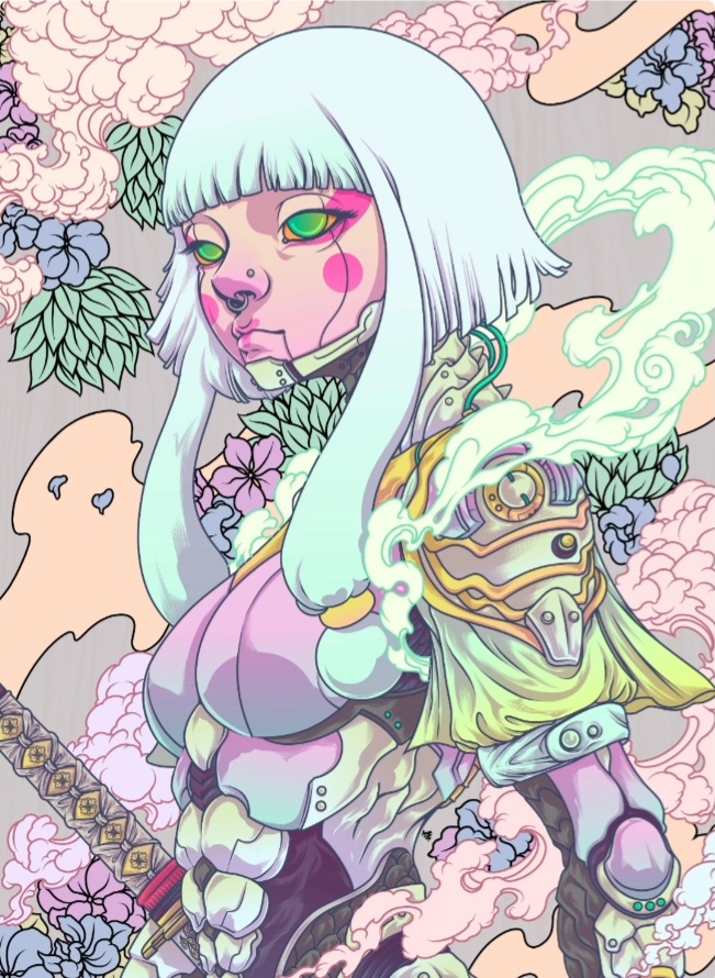 'Snow Demon' timelapse progress #49