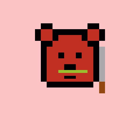 Pixel Bear #41769