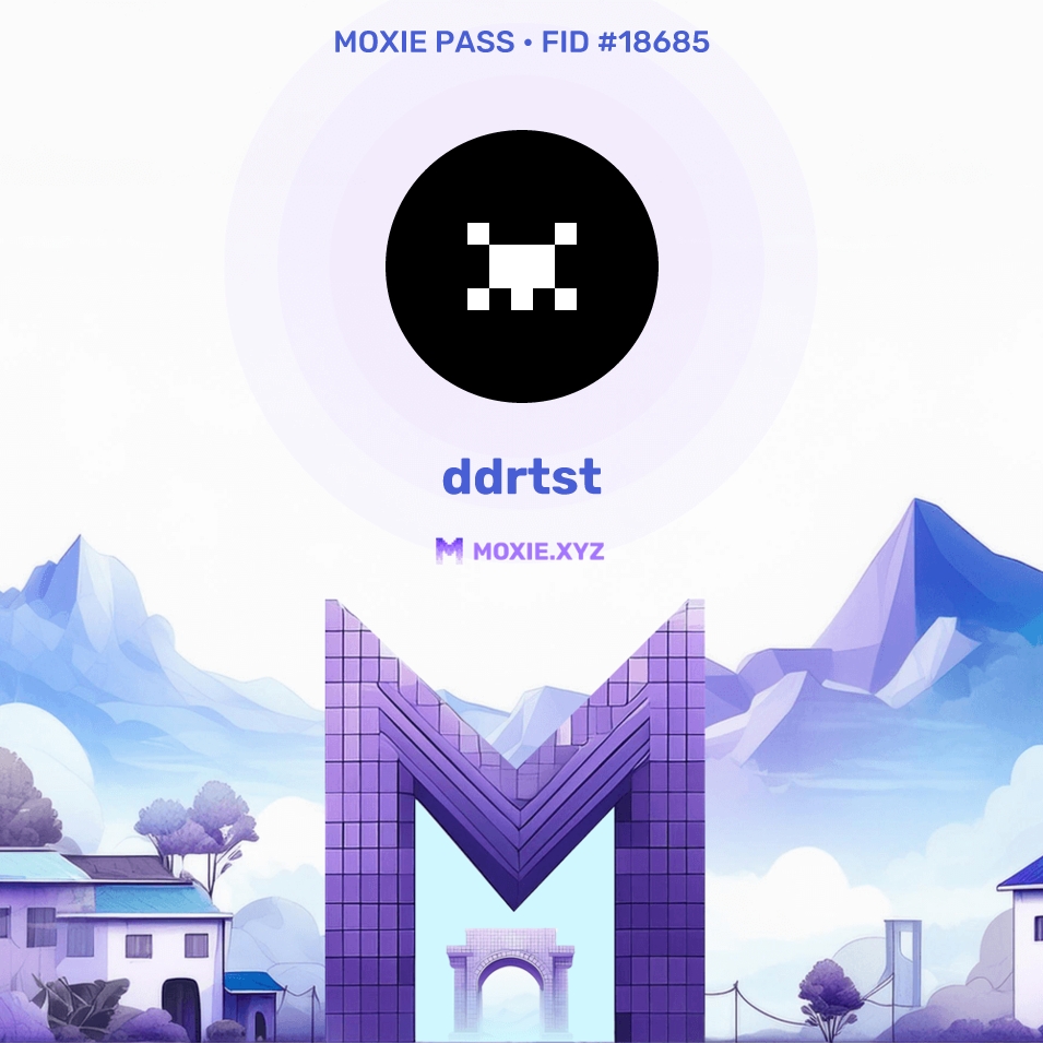 Moxie Pass # 18685