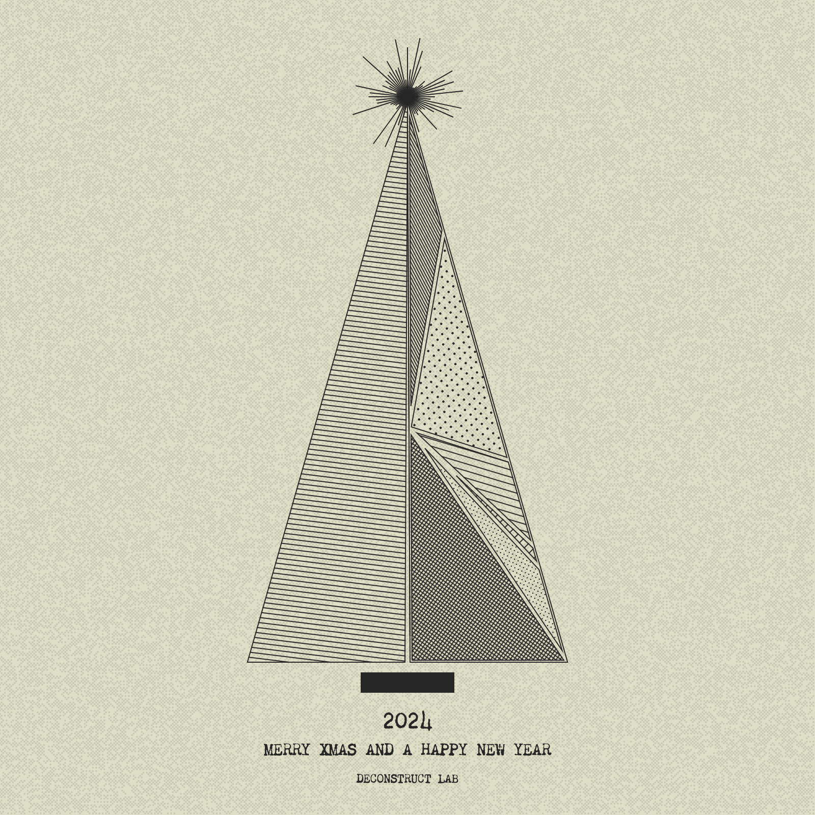 Have Yourself a Merry Little Geometric Tree #179