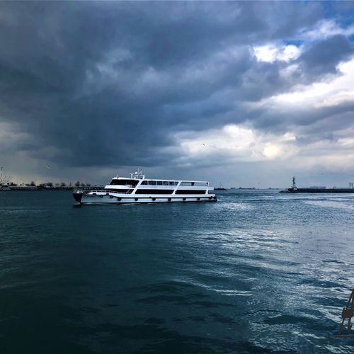 Clouds and Sea