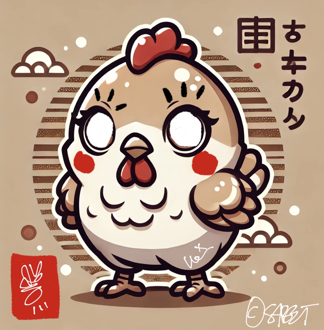 Chicken little 🔴 Tokyo Punks by Sabet