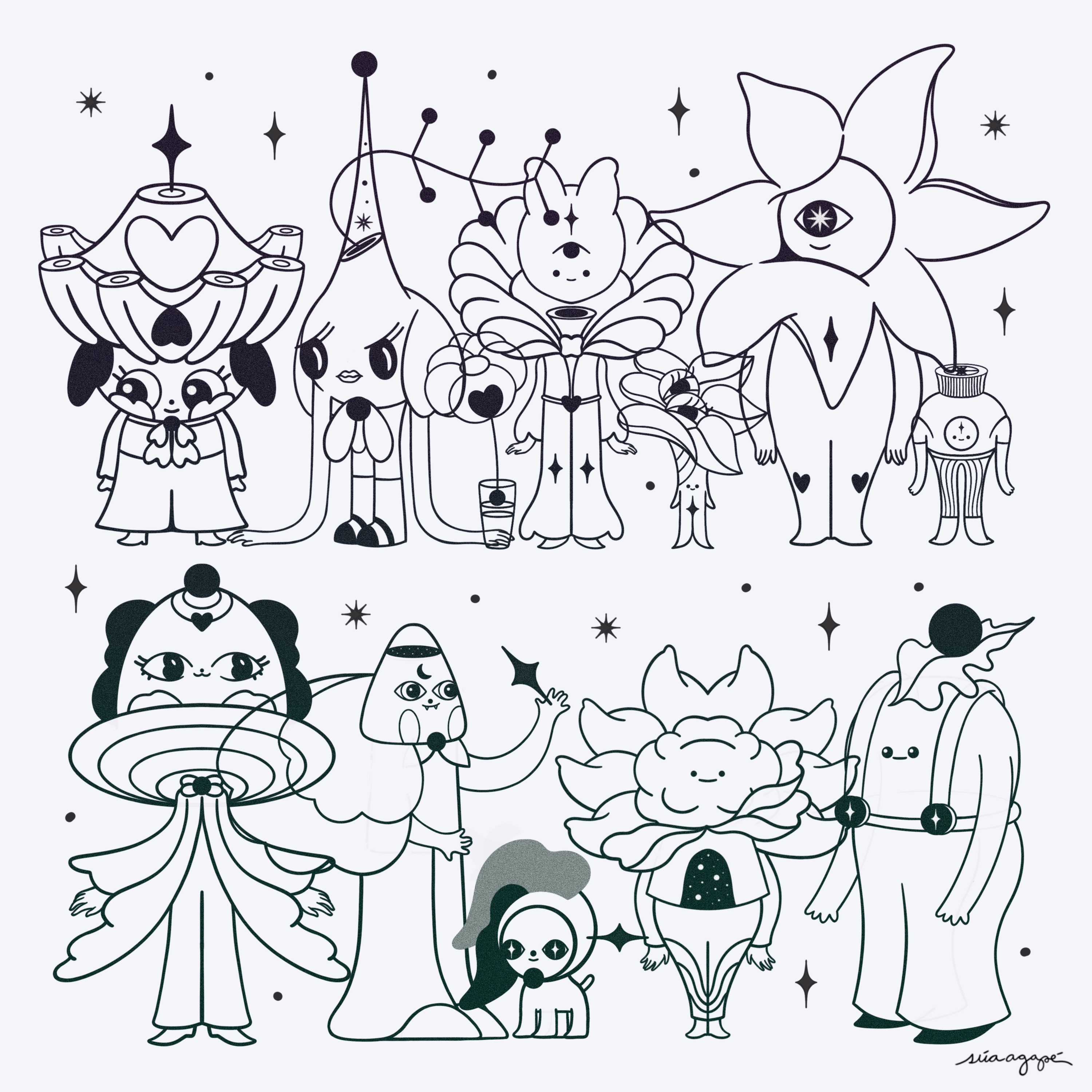 ✦ Cosmic Friends  ✦