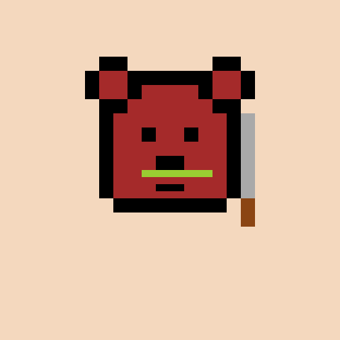 Pixel Bear #10121