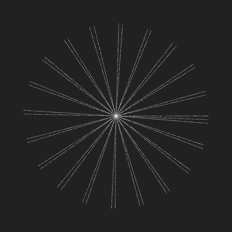 radial composition III