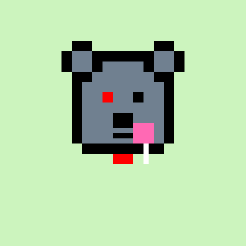 Pixel Bear #30962